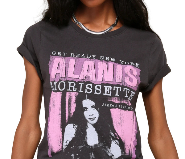 PRINCE PETER ALANIS JONES BEACH TEE CROPPED