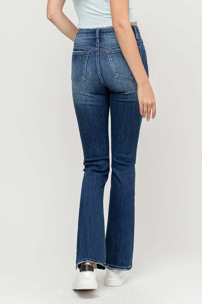 VERVET MID RISE FLARE JEAN DAKOTA