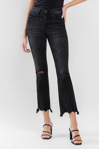 FLYING MONKEY HIGH RISE ANKLE BOOTCUT JEANS FLAWLESSLY FELICE