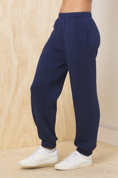 VINTAGE HAVANA COLLEGIATE NAVY CLOUD FLEECE JOGGER