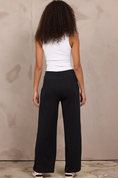 VINTAGE HAVANA BLACK LUXE CLOUD WIDE LEG PANT