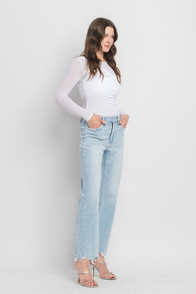 VERVET HIGH RISE SLIM WIDE JEANS MERITT