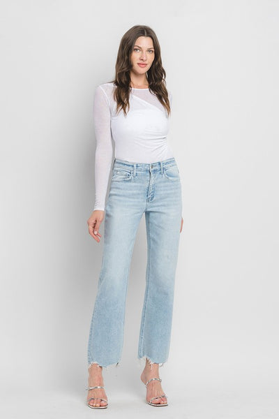 VERVET HIGH RISE SLIM WIDE JEANS MERITT