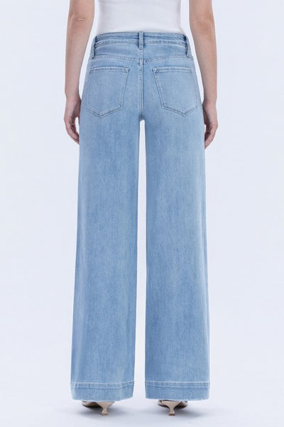 FLYING MONKEY HIGH RISE TROUSER JEANS DEVIN