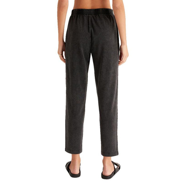 Z SUPPLY KENDALL JERSEY PANT BLACK