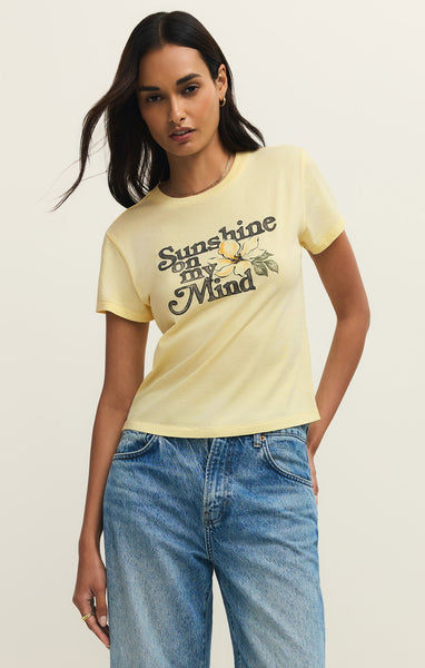 Z SUPPLY SHINE TOURIST TEE SUNNYSIDE