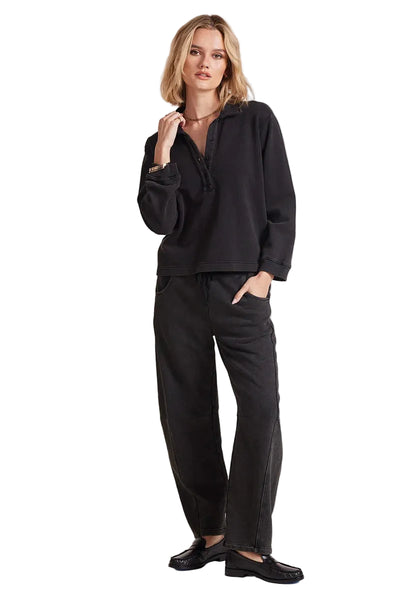 BOBI BLACK SLIM BARREL JOGGER