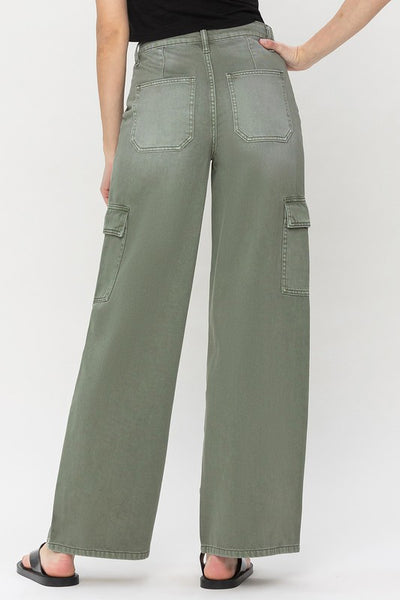 VERVET HIGH RISE UTILITY CARGO WIDE LEG