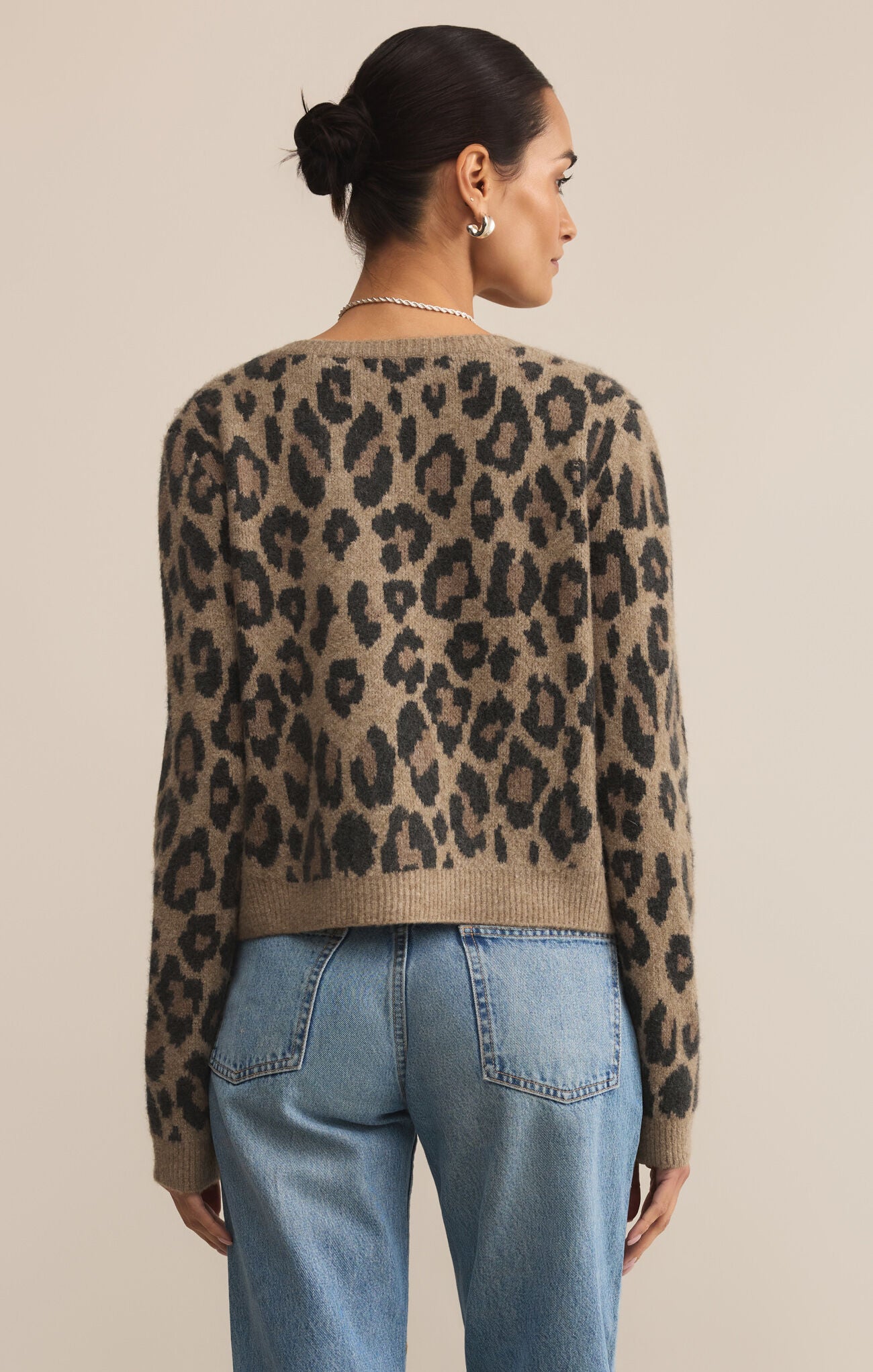 新品　Cardigan Jacket Animal Print Z SUPPLY WILD OUTLOOK LEOPARD CARDIGAN – LIVTOSHOP