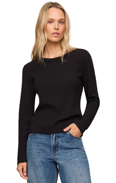 Z SUPPLY ARLET MINI THERMAL TOP BLACK