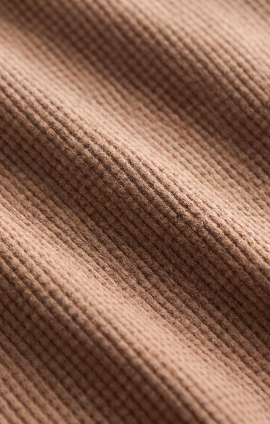 Z SUPPLY ARLET MINI THERMAL TOP SADDLE SUEDE