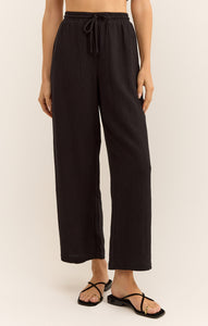 Z SUPPLY BONDI GAUZE PANT BLACK