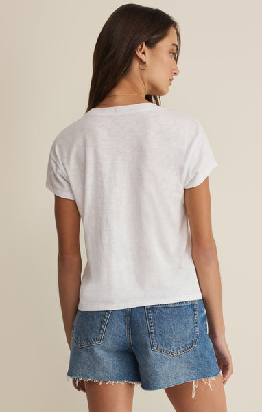 Z SUPPLY MODERN SLUB TEE WHITE
