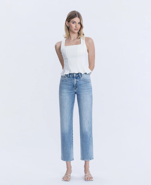 FLYING MONKEY HIGH RISE ANKLE STRAIGHT BELLA