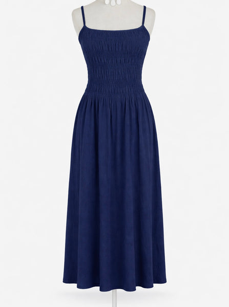 BOBI CHARLOTTE MIDI DRESS GALAXY BLUE