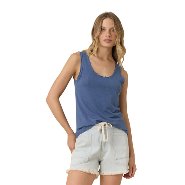 VINTAGE HAVANA PIGMENT DYE TANK BLUE JEAN