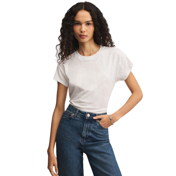 Z SUPPLY MODERN SLUB TEE WHITE