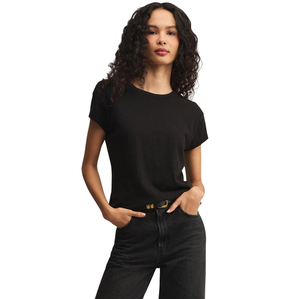 Z SUPPLY MODERN SLUB TEE BLACK