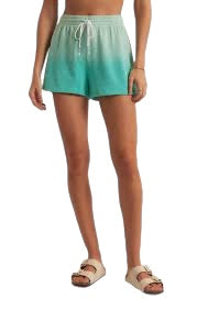 Z SUPPLY SUNKISSED SHORTS CABANA GREEN