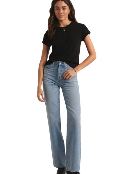 Z SUPPLY MODERN SLUB TEE BLACK