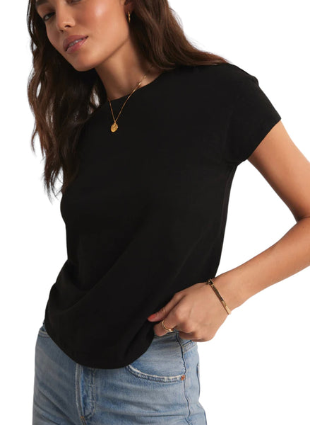 Z SUPPLY MODERN SLUB TEE BLACK
