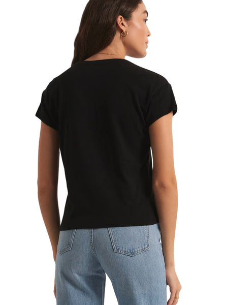 Z SUPPLY MODERN SLUB TEE BLACK
