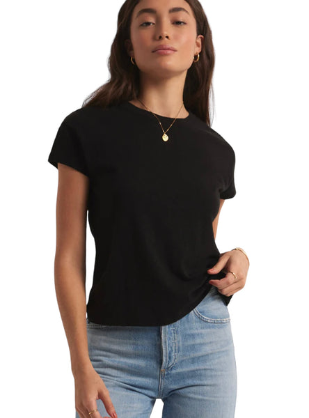 Z SUPPLY MODERN SLUB TEE BLACK