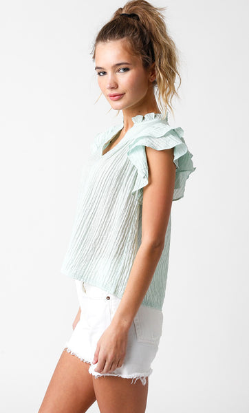 OLIVACEOUS MIA TOP MINT