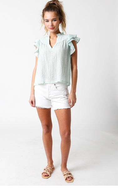 OLIVACEOUS MIA TOP MINT