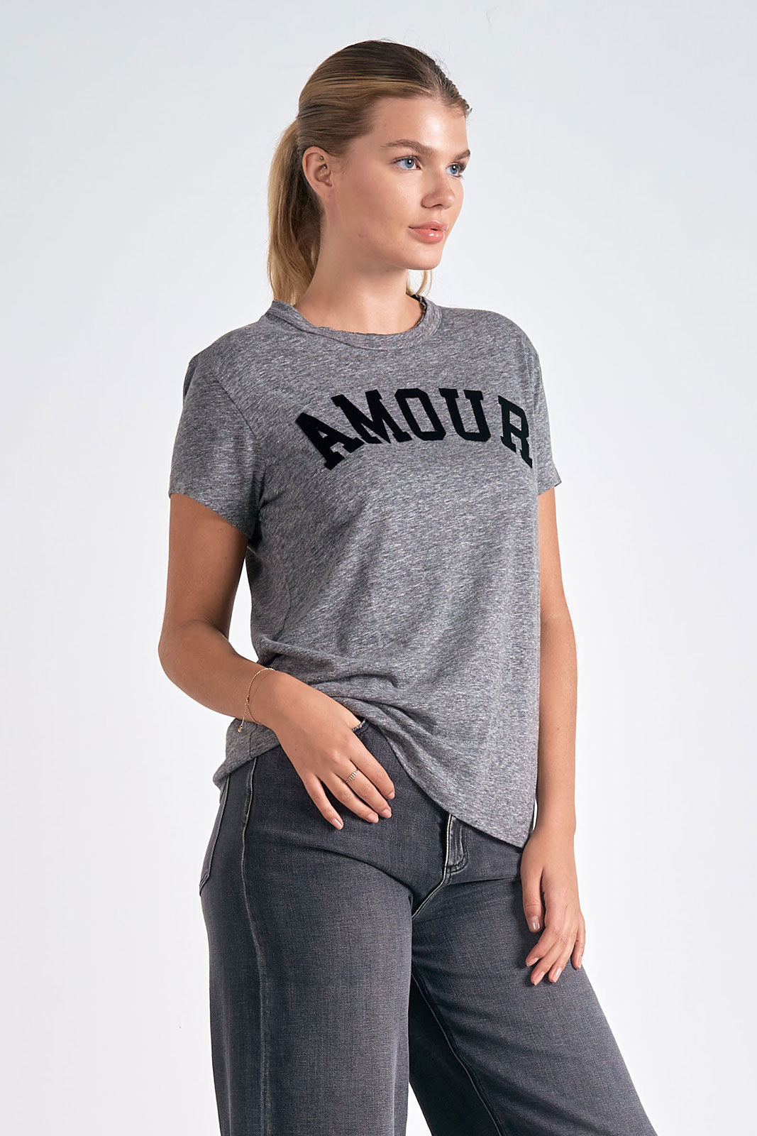 ELAN AMOUR TEE GREY