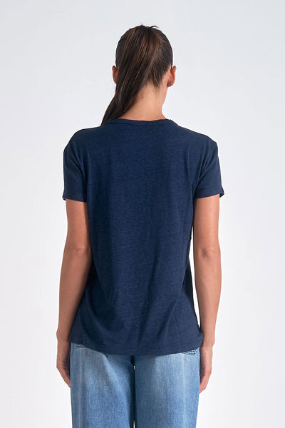 ELAN AMOUR TEE NAVY