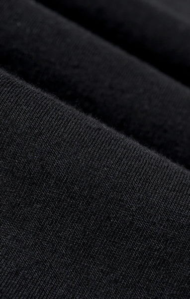 Z SUPPLY SCOUT JERSEY CROP FLARE TRUE BLACK