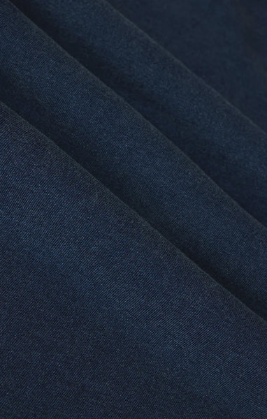 Z SUPPLY SLOANE V-NECK JERSEY DENIM TOP INDIGO