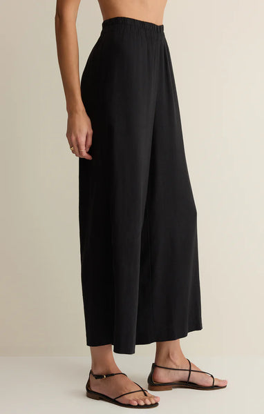Z SUPPLY SCOUT LINEN PANT BLACK