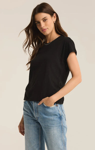 Z SUPPLY MODERN SLUB TEE BLACK