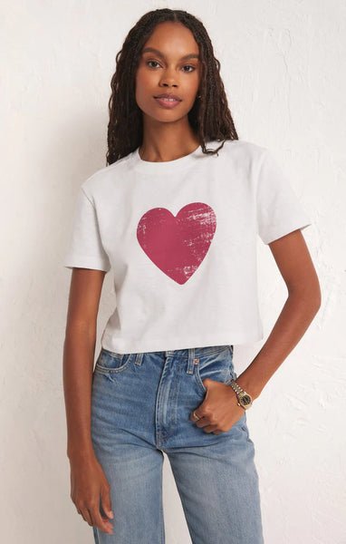 Z SUPPLY YOU ARE MY HEART TEE