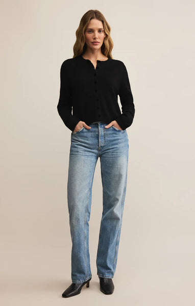 Z SUPPLY MEDINA CARDIGAN BLACK