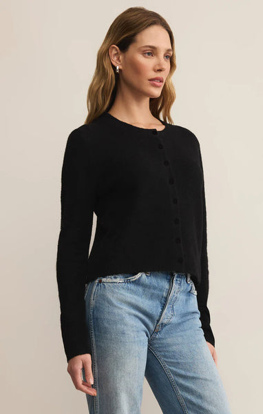 Z SUPPLY MEDINA CARDIGAN BLACK