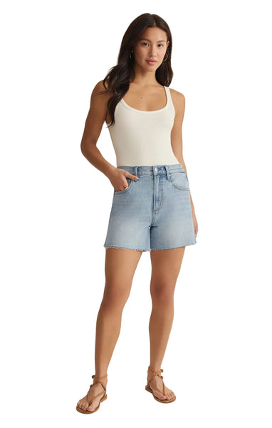 Z SUPPLY JONAH MID RISE RELAXED SHORT AVALON