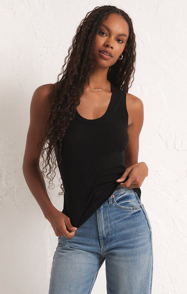 Z SUPPLY SIRENA RIB TANK BLACK