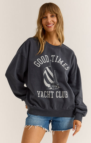 Z SUPPLY YACHT CLUB SUNDAY SWEATSHIRT SUPERNOVA