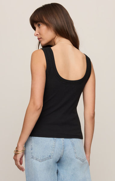 Z SUPPLY LARKIN WHIPSTITCH TANK BLACK