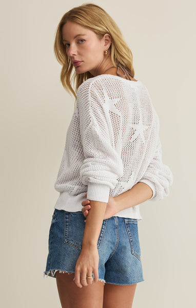 Z SUPPLY STAR OF THE SHOW CROCHET TOP