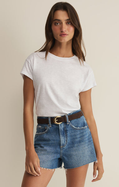 Z SUPPLY MODERN SLUB TEE WHITE