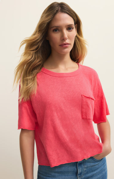 Z SUPPLY EVERYDAY POCKET TEE PALOMA