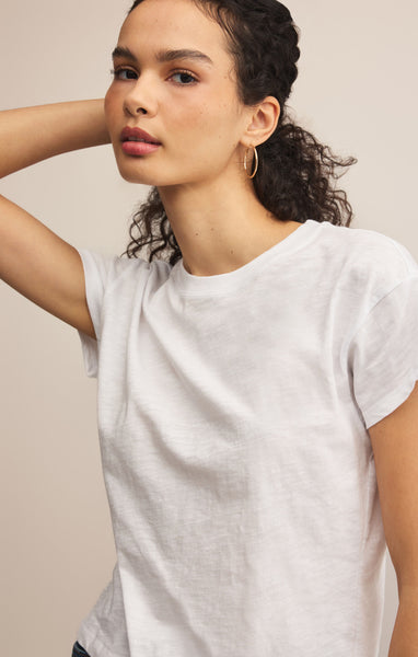 Z SUPPLY MODERN SLUB TEE WHITE